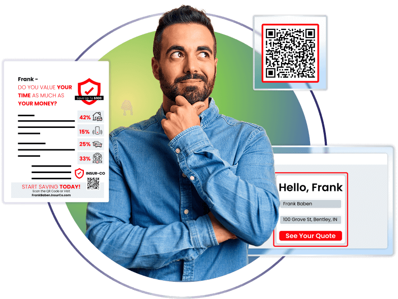 Personalized QR Code Graphic