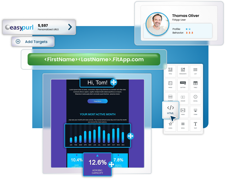 Personalized URL Graphic